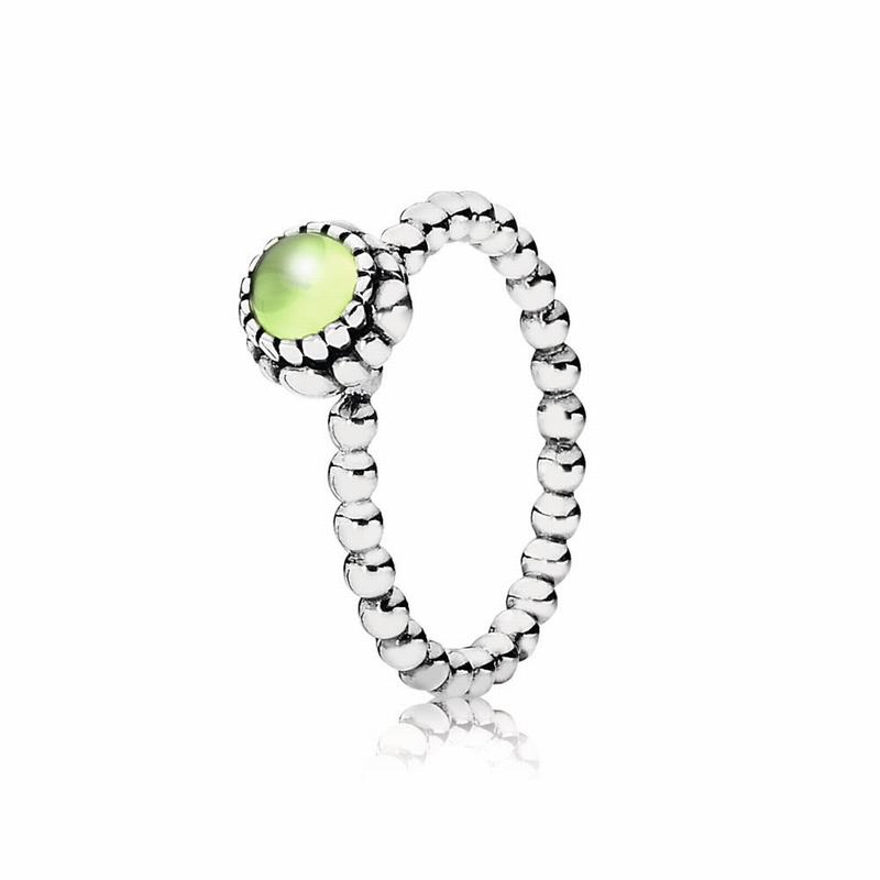 Pandora Birthday Blooms Ring August Silver Egypt HI7396504